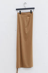 BASERANGE Wrap Skirt SKVE-WS-AU23 Bath Brown